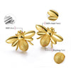 Earrings - Honeybee Stud Earrings For Women Cute Fine Jewelry