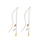 Earrings - Long Tassel Fish Drop Earrings Fashion Female Earrings