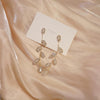 Earrings - Micro Inlaid Cubic Zircon Leaves Earrings