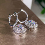 Earrings - Square Shape Drop Earrings For Women Elegant Women Dangle Earrings