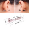 Earrings - Stud Earrings Punk Style Piercing Earring Jewelry