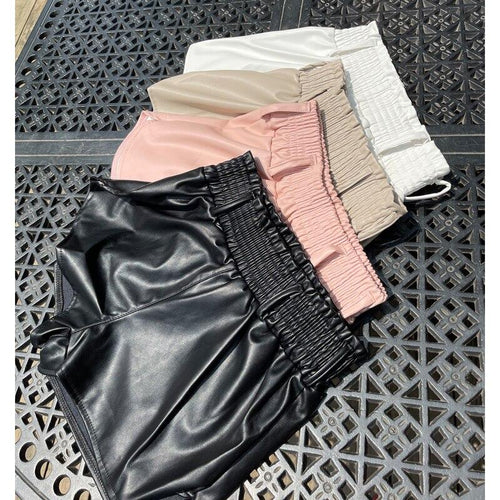 Elastic High Waist Shorts Women Loose Runner Shorts Summer Shorts-Shorts-Arimonz-Arimonz