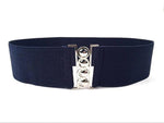 Elastic Lace Belt-Belts-Arimonz-navy blue-Arimonz