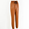 Elastic Leather Pants-Pants-Arimonz-Arimonz