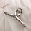 Elegant Gold Silver Hollow Geometric Metal Claw Vintage Hair Clip-Hair Accessories-Arimonz-1-Arimonz
