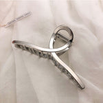 Elegant Gold Silver Hollow Geometric Metal Claw Vintage Hair Clip-Hair Accessories-Arimonz-1-Arimonz