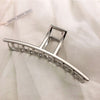 Elegant Gold Silver Hollow Geometric Metal Claw Vintage Hair Clip-Hair Accessories-Arimonz-10-Arimonz