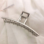 Elegant Gold Silver Hollow Geometric Metal Claw Vintage Hair Clip-Hair Accessories-Arimonz-10-Arimonz