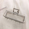 Elegant Gold Silver Hollow Geometric Metal Claw Vintage Hair Clip-Hair Accessories-Arimonz-13-Arimonz