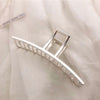 Elegant Gold Silver Hollow Geometric Metal Claw Vintage Hair Clip-Hair Accessories-Arimonz-16-Arimonz