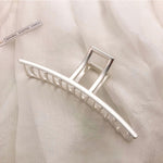 Elegant Gold Silver Hollow Geometric Metal Claw Vintage Hair Clip-Hair Accessories-Arimonz-16-Arimonz
