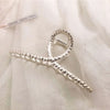 Elegant Gold Silver Hollow Geometric Metal Claw Vintage Hair Clip-Hair Accessories-Arimonz-3-Arimonz