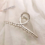 Elegant Gold Silver Hollow Geometric Metal Claw Vintage Hair Clip-Hair Accessories-Arimonz-3-Arimonz