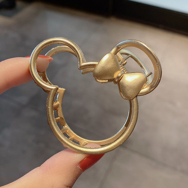 Elegant Gold Silver Hollow Geometric Metal Claw Vintage Hair Clip-Hair Accessories-Arimonz-30-Arimonz