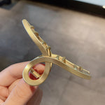 Elegant Gold Silver Hollow Geometric Metal Claw Vintage Hair Clip-Hair Accessories-Arimonz-36-Arimonz