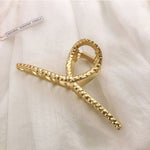 Elegant Gold Silver Hollow Geometric Metal Claw Vintage Hair Clip-Hair Accessories-Arimonz-4-Arimonz