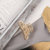 Elegant Gold Silver Hollow Geometric Metal Claw Vintage Hair Clip-Hair Accessories-Arimonz-Arimonz