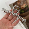 Elegant Gold Silver Hollow Geometric Metal Claw Vintage Hair Clip-Hair Accessories-Arimonz-B2-Arimonz
