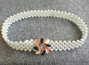 Elegant Metal Pearl Elastic Belt Buckle Chain For Women-Belts-Arimonz-C-Arimonz