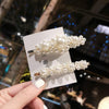 Elegant Pearls Hair Clips-Hair Accessories-Arimonz-2pcs 1-Arimonz
