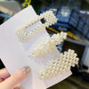 Elegant Pearls Hair Clips-Hair Accessories-Arimonz-3pcs 2-Arimonz
