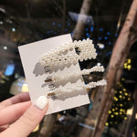 Elegant Pearls Hair Clips-Hair Accessories-Arimonz-3pcs 7-Arimonz