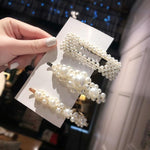 Elegant Pearls Hair Clips-Hair Accessories-Arimonz-3pcs 8-Arimonz