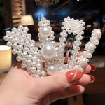 Elegant Pearls Hair Clips-Hair Accessories-Arimonz-Arimonz