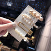 Elegant Pearls Hair Clips-Hair Accessories-Arimonz-4pcs 2-Arimonz
