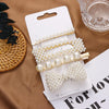 Elegant Pearls Hair Clips-Hair Accessories-Arimonz-4pcs 8-Arimonz