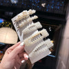 Elegant Pearls Hair Clips-Hair Accessories-Arimonz-5pcs 3-Arimonz