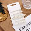 Elegant Pearls Hair Clips-Hair Accessories-Arimonz-5pcs 6-Arimonz