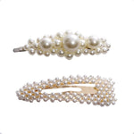 Elegant Pearls Hair Clips-Hair Accessories-Arimonz-Arimonz