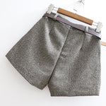 Elegant Shorts With Belt-Shorts-Arimonz-Arimonz