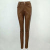 Elegant Stretch Leather Pants For Women-Pants-Arimonz-Arimonz