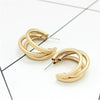 Elegant Three Hoops Earrings-Earrings-Arimonz-Arimonz