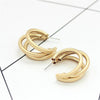 Elegant Three Hoops Earrings-Earrings-Arimonz-Arimonz