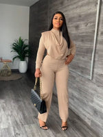 Elegant Two 2 Piece Sets Women Tracksuit Woman Office Outfits-Matching Sets-Arimonz-Arimonz