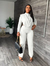 Elegant Two 2 Piece Sets Women Tracksuit Woman Office Outfits-Matching Sets-Arimonz-Arimonz