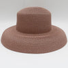Elegant Wide Brim Straw Hat-Hats-Arimonz-Fuchsia-Arimonz