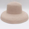 Elegant Wide Brim Straw Hat-Hats-Arimonz-Pink-Arimonz