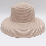 Elegant Wide Brim Straw Hat-Hats-Arimonz-Pink-Arimonz
