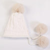 Eleonor Big Fur Ball Winter Hat-Hats-Arimonz-white-Arimonz