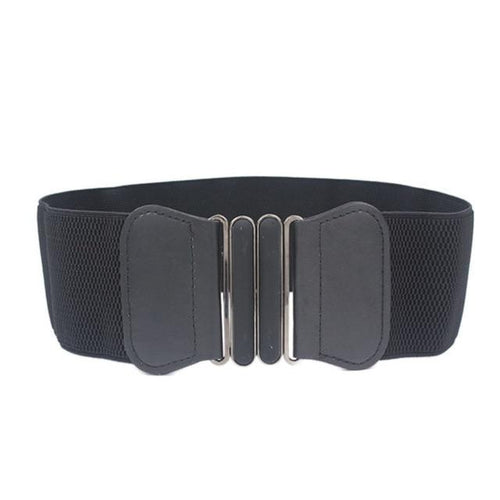 Eliana Elastic Wide Belt-Belts-Arimonz-Black-Arimonz