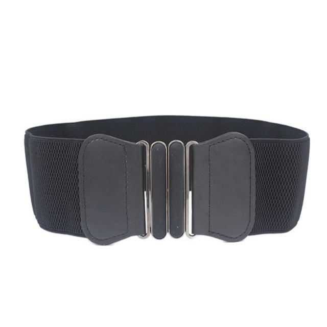 Eliana Elastic Wide Belt-Belts-Arimonz-Black-Arimonz