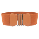 Eliana Elastic Wide Belt-Belts-Arimonz-Brown-Arimonz