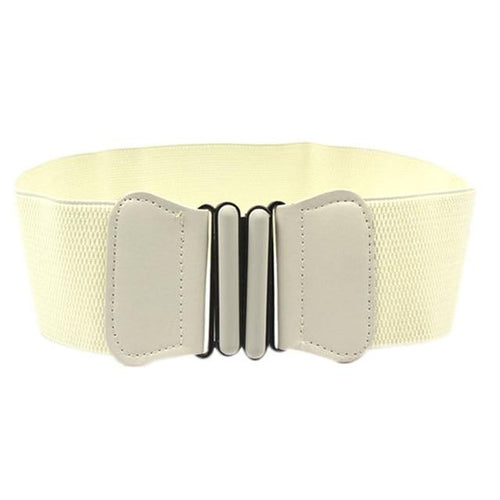 Eliana Elastic Wide Belt-Belts-Arimonz-Yellow-Arimonz