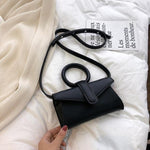 Elise Flap Crossbody Bag-Handbags-Arimonz-black-Arimonz