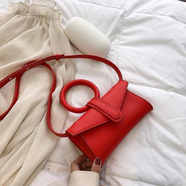 Elise Flap Crossbody Bag-Handbags-Arimonz-red-Arimonz