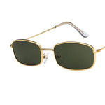 Elizabeth Tiny Sunglasses-Sunglasses-Arimonz-GoldDarkGreen-Arimonz